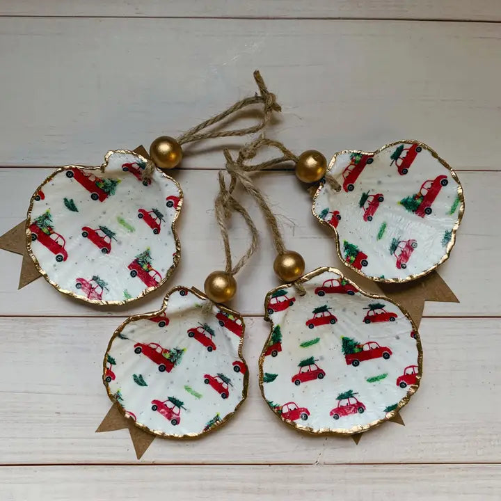 “ Tree Memory “ Serenity Shells Ornaments