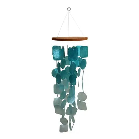 Ocean Bay gradient Capiz shell chime