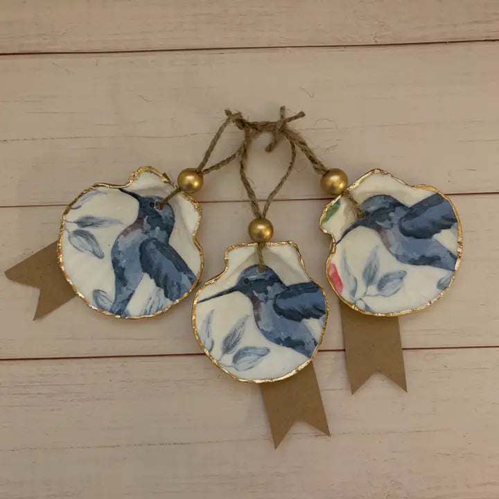 " Blue Dreams " Serenity Shells Ornament